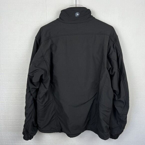 Marmot Jacket L Mens Black Full Zip Pockets Polyester Winter - Picture 5 of 11